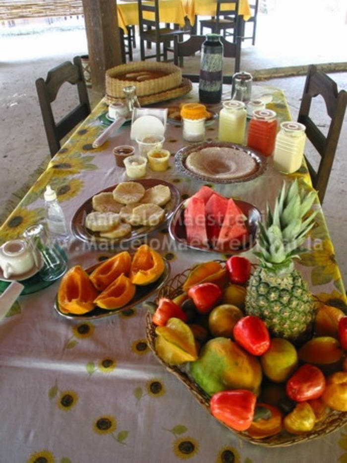 Typical breakfast in Marajó Island Belém do Pará