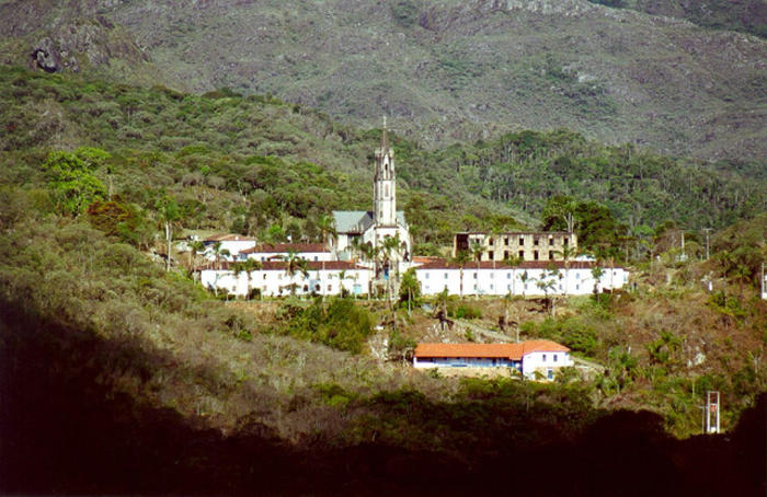 First gothic church in Brazil, Caraça, MG