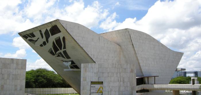 Pantheon in Três Poderes Square - Brasília