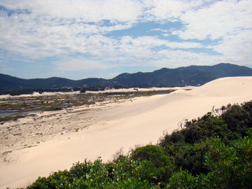 Joaquina Beach in Florianopolis
