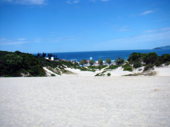 Joaquina Beach in Florianopolis