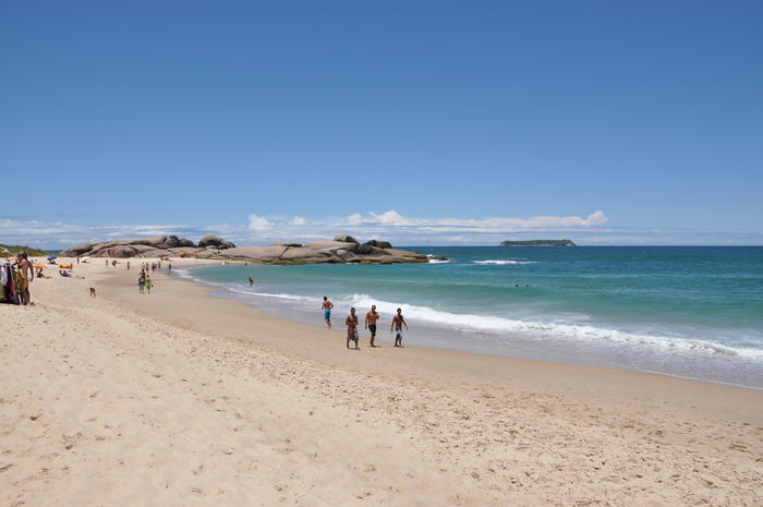 Mole Beach in Florianopolis