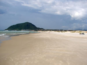 Praia do Santinho in Florianópolis