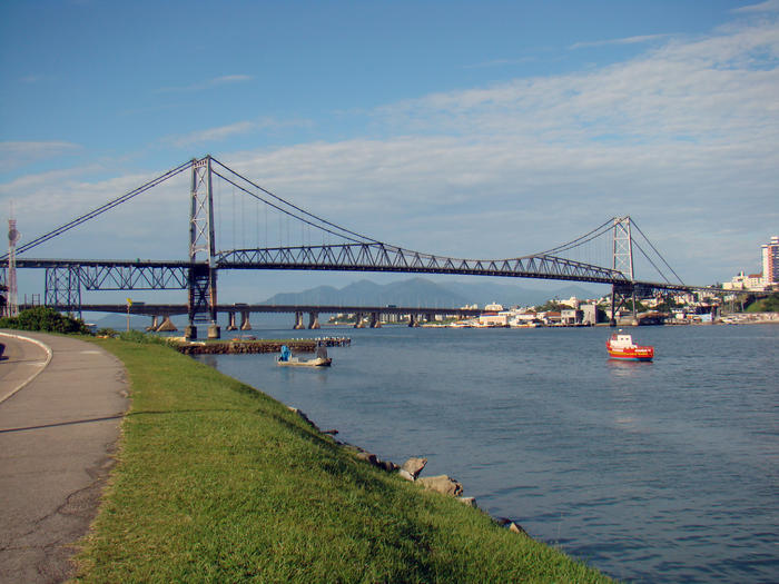 Ponte Herílio Luz in Florianópolis