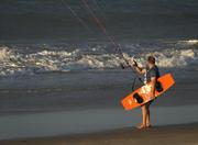Kitesurfing in Cumbuco, Fortaleza