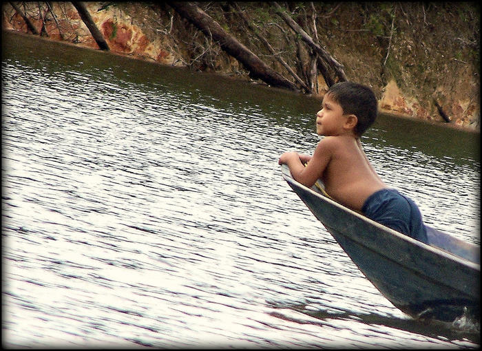 Baré people. River Cuieiras