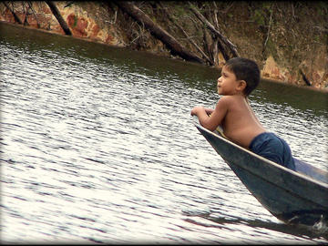 Baré people. River Cuieiras