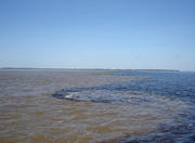 Meeting of the Rivers Negro-Solimões, Amazon