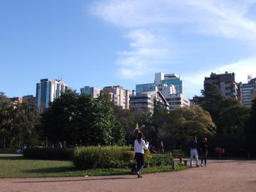 Moinhos De Vento Park in Porto Alegre