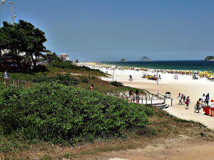 Barra da Tijuca Beach in Rio de Janeiro