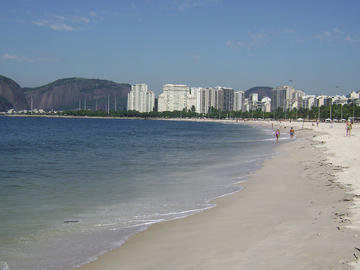 Flamengo Beach in Rio De Janeiro