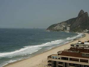 Ipanema Beach in Rio De Janeiro