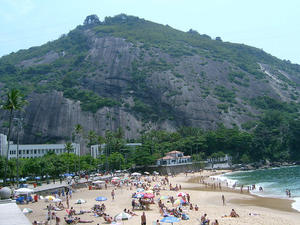 Urca Beach in Rio De Janeiro