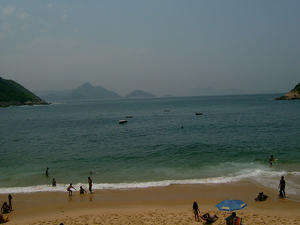 Vermelha Beach in Rio De Janeiro