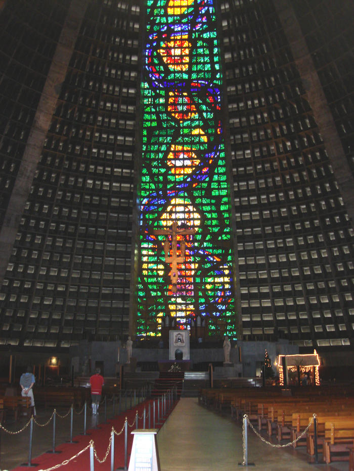Metropolitan Cathedral in Rio de Janeiro