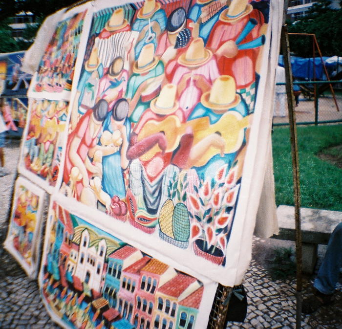 Ipanema Hippie Fair in Rio de Janeiro