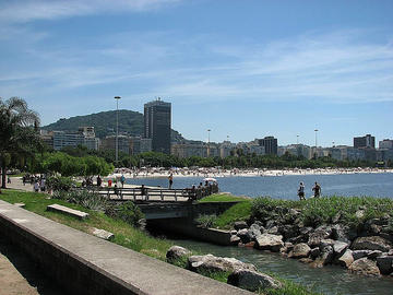 Flamengo Park and Beach in Rio de Janeiro