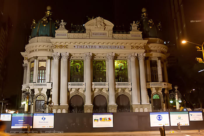 Municipal Theater in Rio de Janeiro