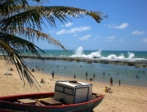 Arembepe Beach in Salvador