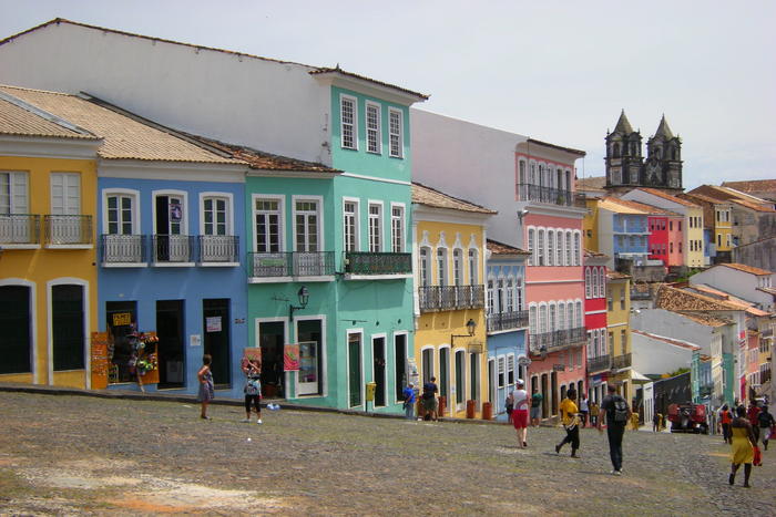 Largo do Pelourinho in Salvador Bahia