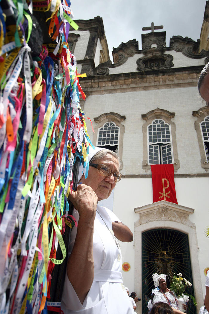 Bonfim Stair Washing Festival in Salvador
