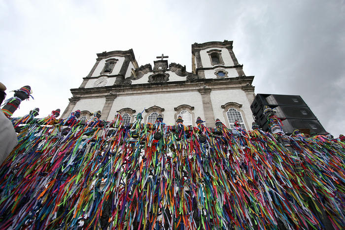 Bonfim Stair Washing Festival in Salvador
