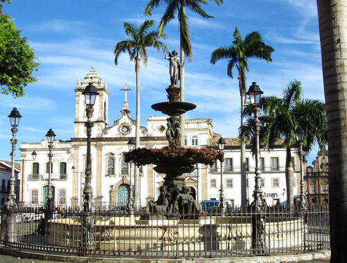 Sé Square in Salvador Bahia